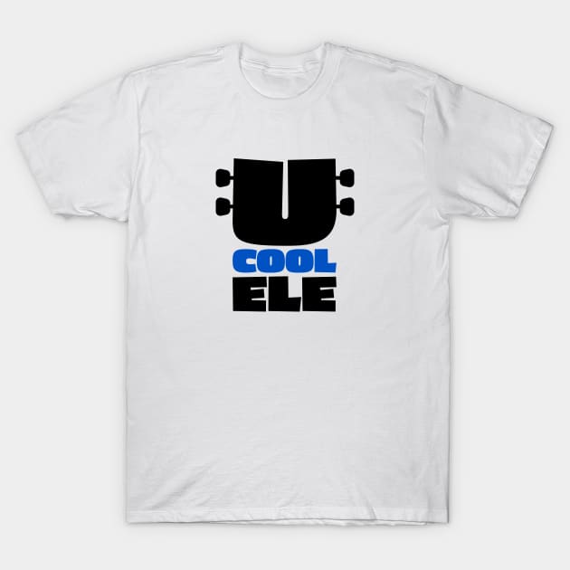 Cool Ukulele T-Shirt by schlag.art